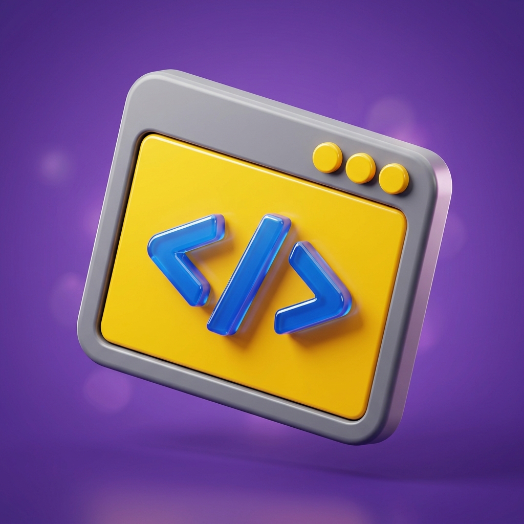 Code Editor Illustration